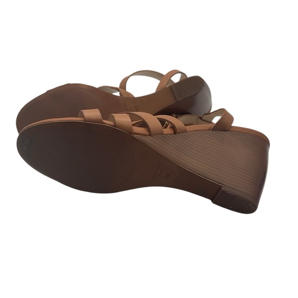 Cole Haan Brown faux leather Strappy Sandals size 9.5 - Picture 7 of 8